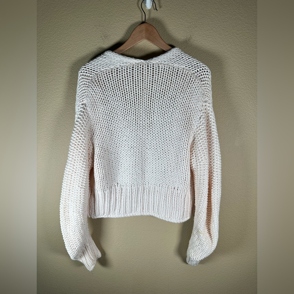 Free People- “Glow for it “Open Knit Cardigan - Picture 4 of 8